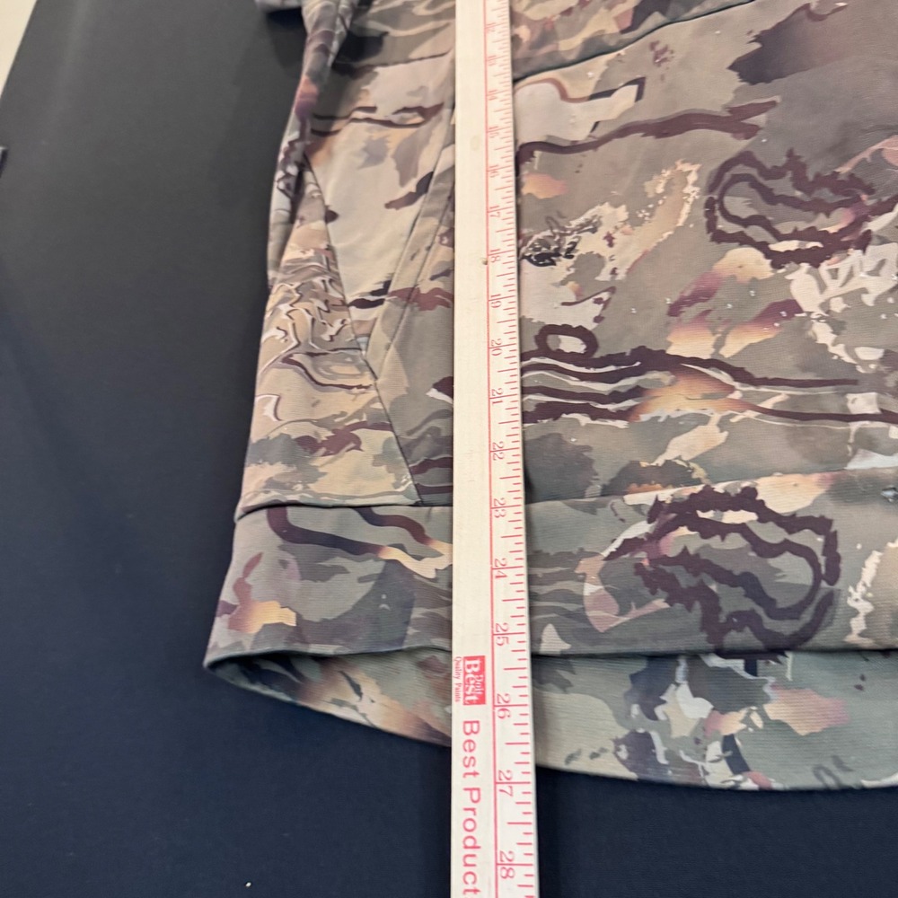 Under Armour Storm Hoodie Mens Medium Barren Camo Hunting Pullover Fleece - Picture 9 of 9